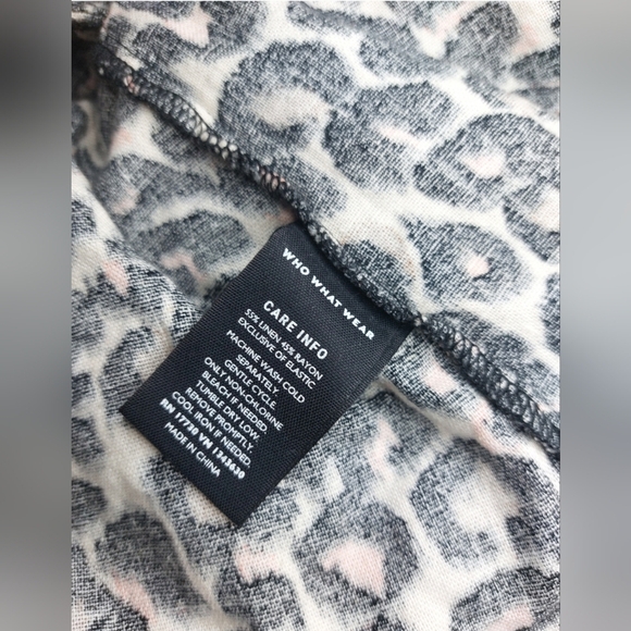 Who What Wear Square Neck Puff Sleeves Ruffle Dress Size XL Date Office Boho - Picture 11 of 12